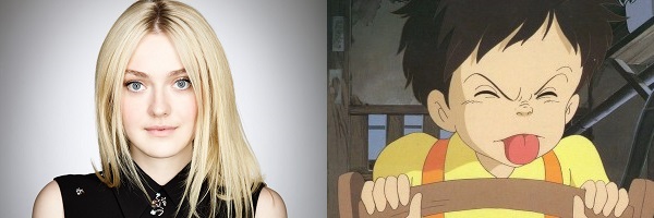 Dakota Fanning interpreta Satsuki Kusakabe